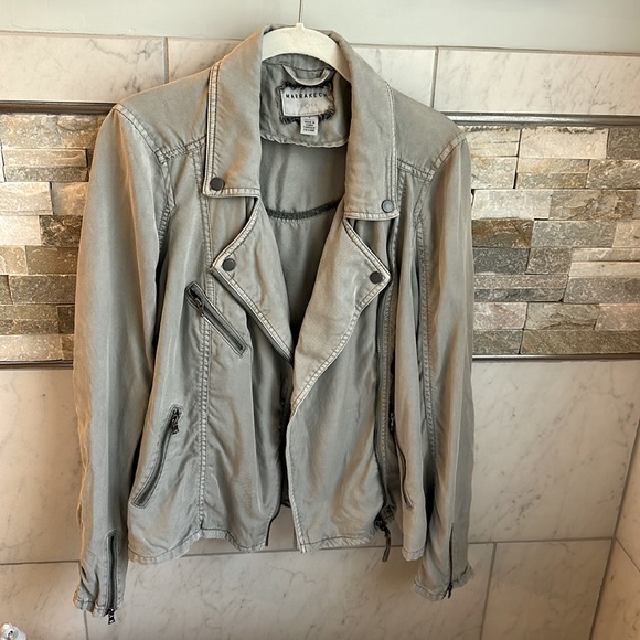 Anthropologie Marrakech Utility Jacket in olive green EUC - Picture 2 of 12